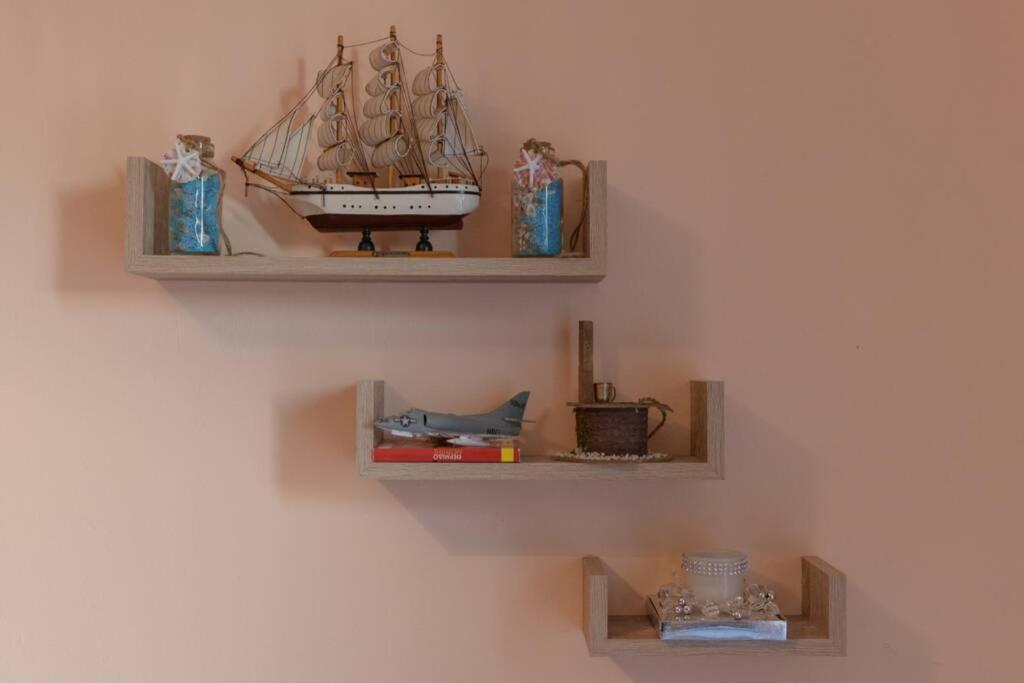 Bright Newly Renovated Apt Near Beach & Center+Ac Anemomylos Exteriör bild